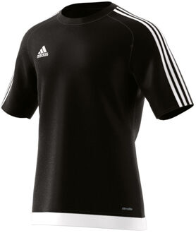 adidas Estro 15 Jersey - Sportshirt - Mannen - Maat S - Zwart/ Wit