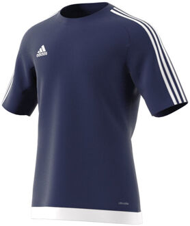 adidas Estro 15  Sportshirt - Maat L  - Unisex - blauw/wit