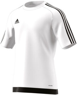 adidas Estro 15 Sportshirt - Maat M  - Mannen - wit/zwart