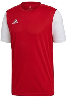 adidas Estro 19  Sportshirt - Maat 128  - Mannen - rood/wit