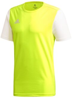 adidas Estro 19  Sportshirt - Maat 140  - Mannen - geel/wit
