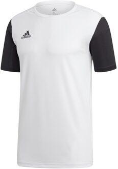 adidas Estro 19  Sportshirt - Maat 140  - Mannen - wit/zwart