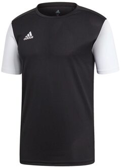 adidas Estro 19  Sportshirt - Maat 164  - Mannen - zwart/wit