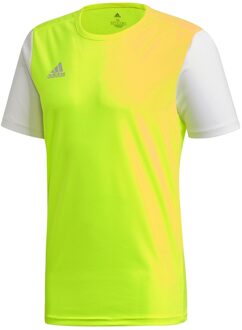 adidas Estro 19  Sportshirt - Maat L  - Mannen - geel/wit