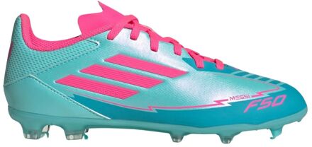 adidas F50 Club FG/MG J Messi Voetbalschoenen JR 38 Blauw