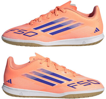 adidas f50 club in j zaalvoetbal schoen jongens - Oranje - 38 2/3