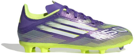 adidas F50 league fg/mg j - maat 36 2/3 Paars