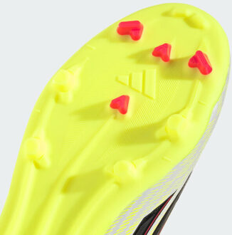 adidas f50 league ll fg/mg j voetbal schoen firm ground jongens - - maat 38 2/3 Geel