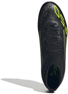 adidas f50 league mid fg/mg voetbal schoen firm ground heren - Zwart - 39 1/3