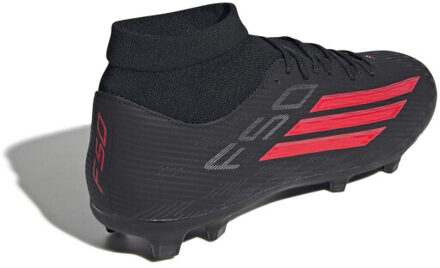 adidas f50 league mid fg/mg voetbal schoen firm ground heren - Zwart - 40 2/3