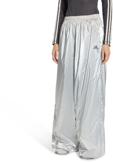 adidas F50 Tracksuit Bottoms Broeken Dames - Zilver - Maat 36 - Katoen Canvas Silver