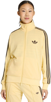 adidas Fb Tt Loose Top Jassen Dames - Oranje - Maat 42 - Poly Mesh Orange