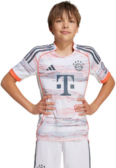 adidas Fc Bayern 25/26 Away Jersey Truien/Replica's Kinder - Wit - Maat 147 - 152 CM - Poly Mesh White