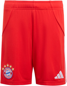 adidas Fc Bayern 25/26 Home Shorts Korte Broeken Kinder - Rood - Maat 171 - 176 CM - Poly Mesh Red