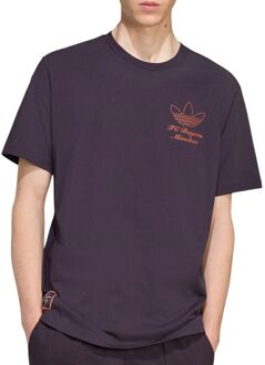 adidas FC Bayern München Terrace Icons Graphic T-shirt Heren - S