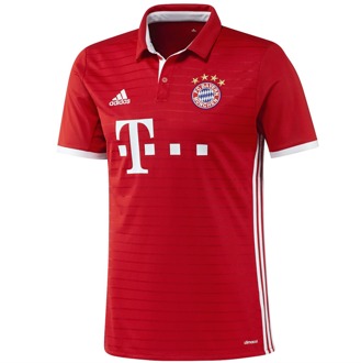 adidas FC Bayern Munchen jersey Youth 2016-2017 - Rood - Maat 140