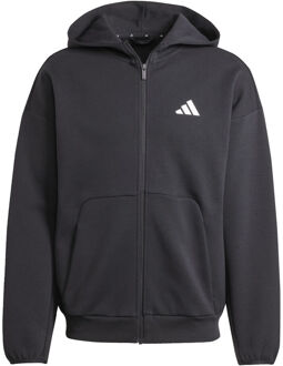 adidas FI Small Sportjas Heren-Zwart - S,M,L,XL,XXL