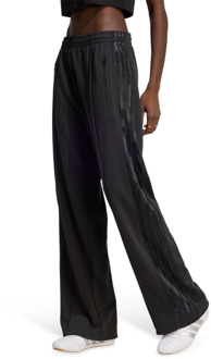 adidas Firebird Broeken Dames - Zwart - Maat 32 - Katoen Jersey Black