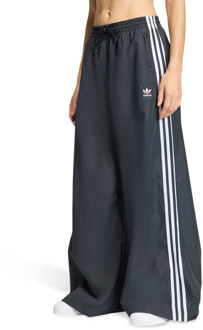 adidas Firebird Broeken Dames - Zwart - Maat 34 - Poly Mesh Black