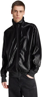 adidas Firebird Jassen Heren - Zwart - Maat XS - Poly Mesh Black