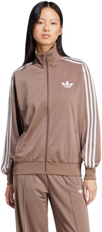 adidas Firebird Trainingspakken Dames - Bruin - Maat 34 - Poly Mesh Brown