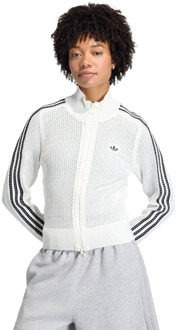 adidas Firebird Trainingspakken Dames - Wit - Maat 36 - Poly Mesh White