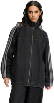 adidas Firebird Trainingspakken Dames - Zwart - Maat 34 - Katoen Jersey Black