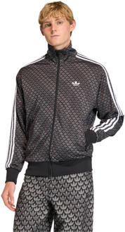 adidas Firebird Trainingspakken Heren - Zwart - Maat S - Poly Mesh Black