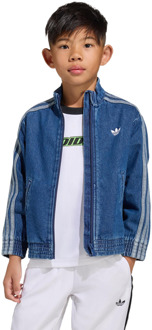 adidas Firebird Trainingspakken Peuter - Blauw - Maat 117 - 122 CM - Katoen Keperbinding Blue