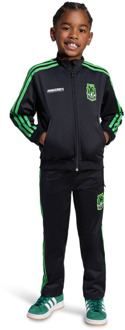 adidas Firebird Trainingspakken Peuter - Zwart - Maat 105 - 110 CM - Poly Mesh Black