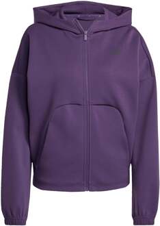 adidas Fit SL Full-Zip Sportjas Dames-paars lila - XS,S,M,L,XL