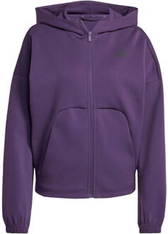 adidas Fit SL Full-Zip Sportjas Dames-paars lila - XS