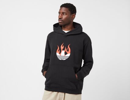 adidas Flames Hoodie, Black - XL
