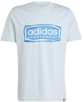 adidas FLD SPW Logo T-shirt Heren grijs - XL