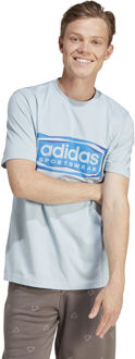 adidas FLD SPW Logo T-shirt Heren grijs - XXL