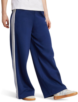 adidas fleece Broeken Dames - Blauw - Maat 38 - Katoen Jersey Blue