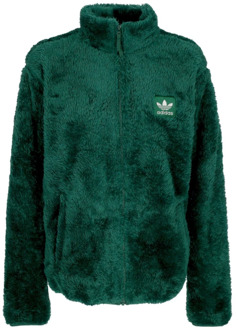 adidas Fluffy Fleece Track Jacket Adidas , Green , Heren - XL