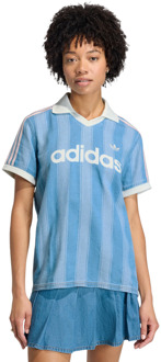 adidas Football Truien/Replica's Dames - Blauw - Maat 36 - Katoen Jersey Blue