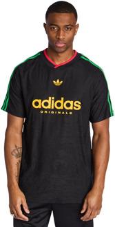 adidas Football Truien/Replica's Heren - Zwart - Maat XL - Poly Jersey Black