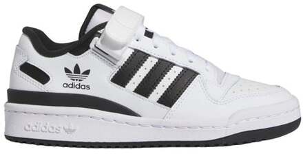 adidas Forum Low Sneakers Junior wit - zwart - 36