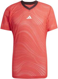 adidas Freelift Mesh Pro T-shirt Heren-Rood - S,M,L,XL,XXL