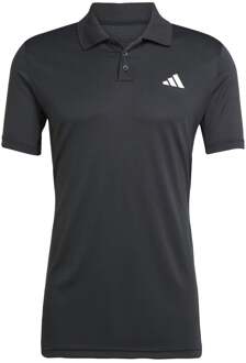 adidas Freelift Polo Heren-Zwart - M