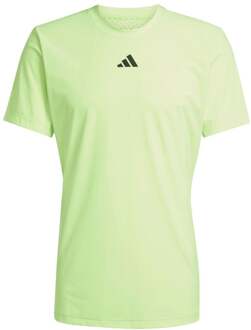 adidas FreeLift Pro T-shirt Heren-Neongroen - XS,S