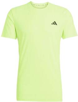 adidas Freelift T-shirt Heren-Neongroen - S,M
