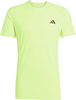 adidas Freelift T-shirt Heren-Neongroen - XS