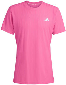 adidas Freelift T-shirt Heren-Pink - S,M,XXL