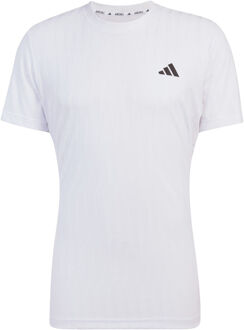 adidas Freelift T-shirt Heren-Wit - S