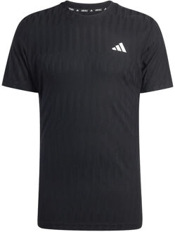 adidas Freelift T-shirt Heren-Zwart - S
