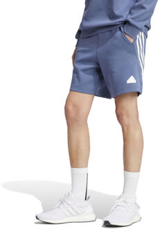 adidas Future Icon 3 Stripes Shorts Heren blauw