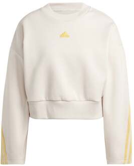 adidas Future Icon 3 Stripes Sweatshirt Dames beige - L